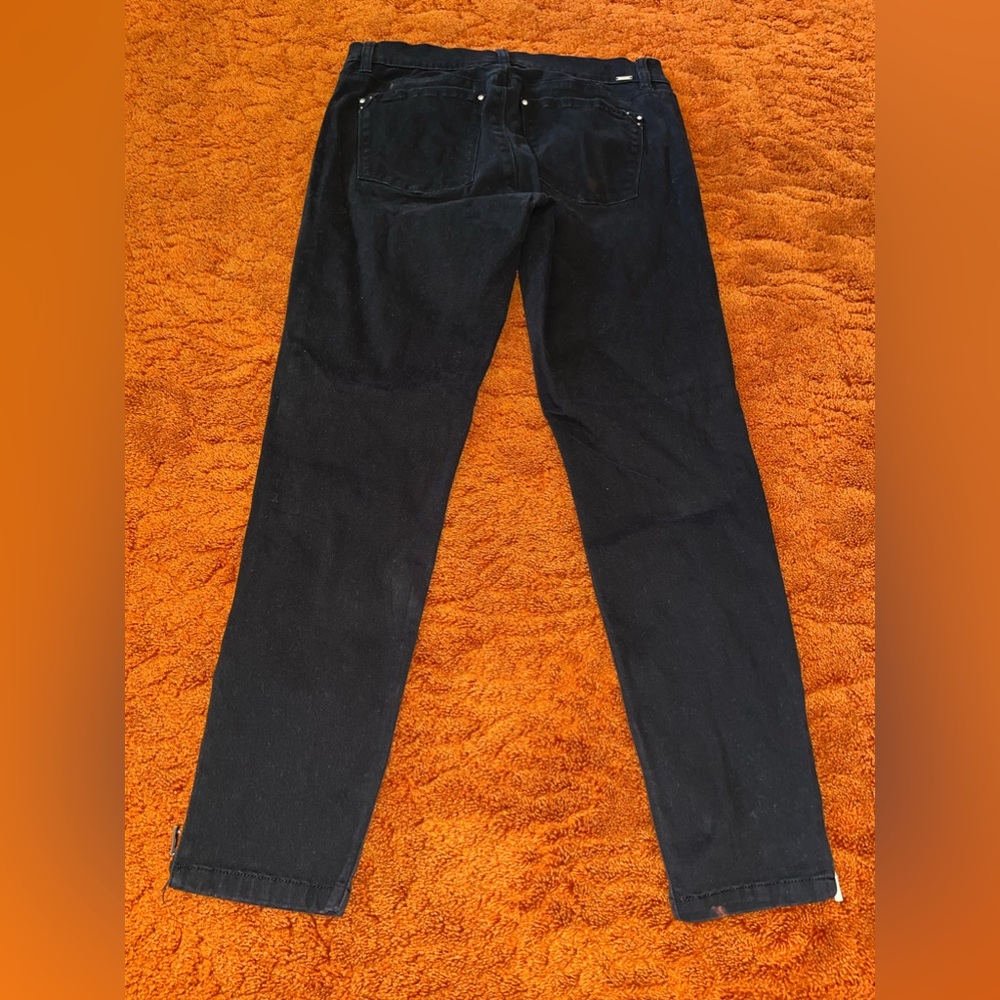 White House Black Market Skimmer Black Pants Women’s Size 6 - Picture 14 of 14